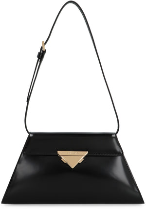 Leather medium handbag-1